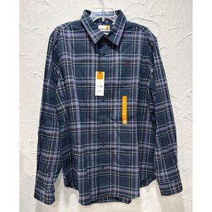 Timberland Men's Back River Brushed Oxford Check Plaid Shirt - Size: XL